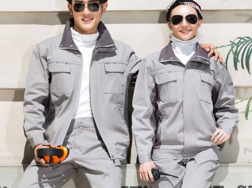 春秋長袖工作服定制采用什么面料？