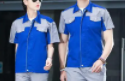 繡字繡logo短袖工作服定制logo位置會(huì)不舒服嗎？