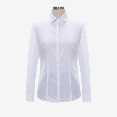 女士修身成衣免燙襯衣定制