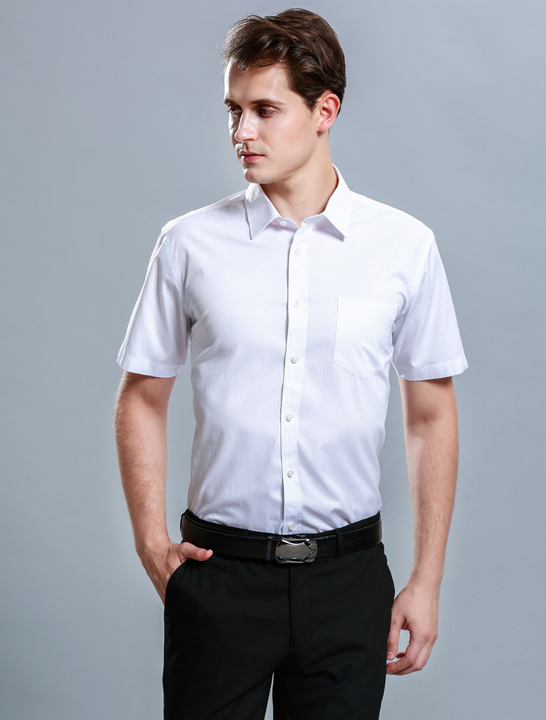 男士短袖襯衫 男士短袖襯衫